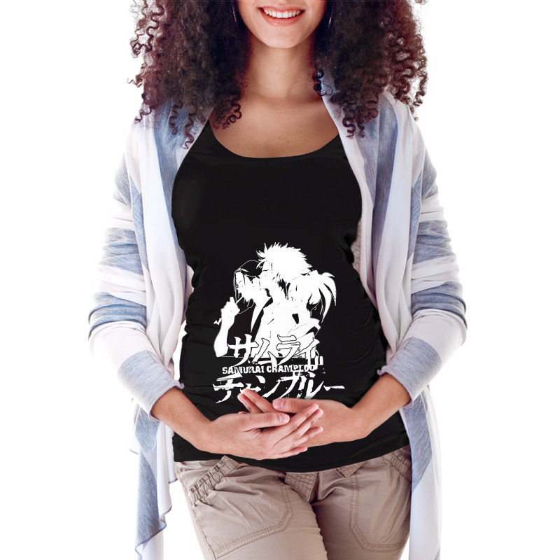 Samurais Champlooo Maternity Scoop Neck T-shirt by cm-arts | Artistshot