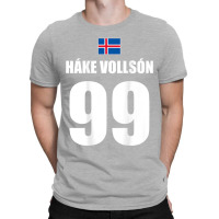 Hake Vollson 99 Sauftrikot Island Namen Fußball Partyurlaub T-shirt | Artistshot