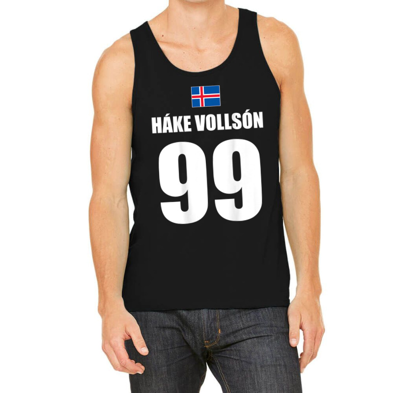 Hake Vollson 99 Sauftrikot Island Namen Fußball Partyurlaub Tank Top | Artistshot