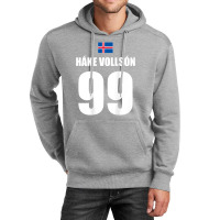 Hake Vollson 99 Sauftrikot Island Namen Fußball Partyurlaub Unisex Hoodie | Artistshot