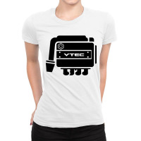 V Tec Engine Ladies Fitted T-shirt | Artistshot