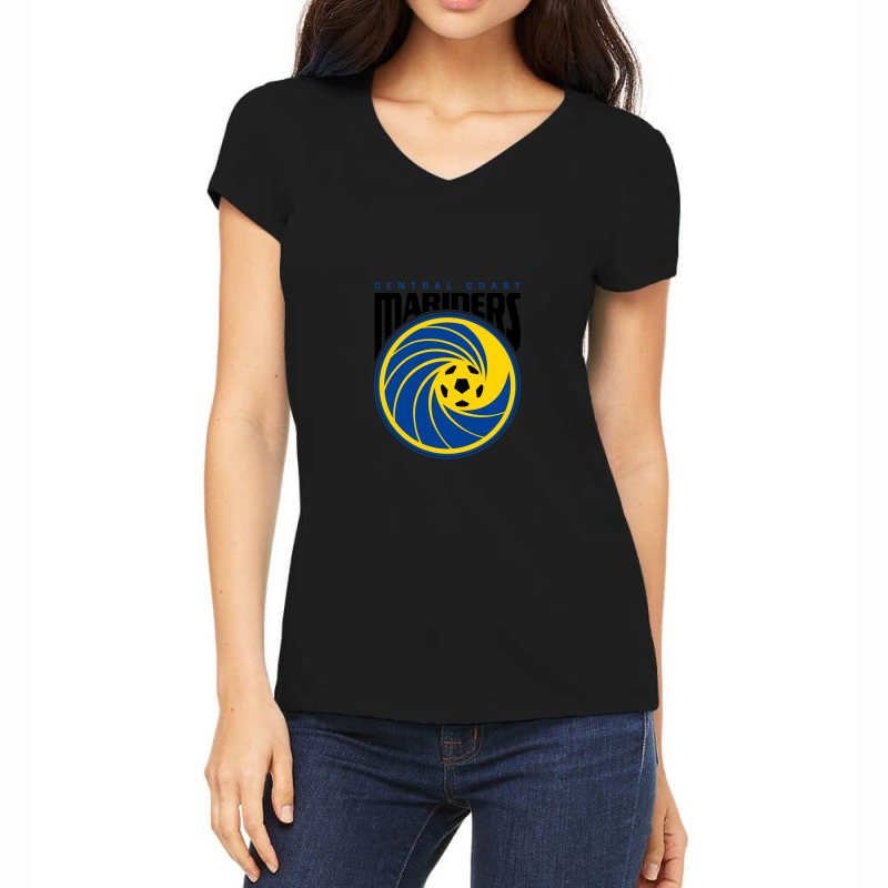 Central Coast Mariners Fc Women's V-Neck T-Shirt by DarienMeredith | Artistshot