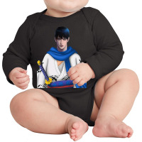 Warrior Long Sleeve Baby Bodysuit | Artistshot