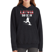 Latvia Soccer Lovers Jersey   Proud Latvian Football Fans T Shirt Vintage Hoodie | Artistshot