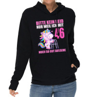 Bitte Keine Eneid Gut Aussehe 46 Years Unicorn 46th Birthday Lightweight Hoodie | Artistshot