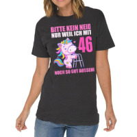 Bitte Keine Eneid Gut Aussehe 46 Years Unicorn 46th Birthday Vintage T-shirt | Artistshot