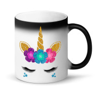 Womens Unicorn Face Halloween Costume Idea And Birthday Outfit Tank To Magic Mug | Artistshot