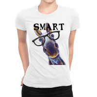 Smart Donkey, Smart Donkey Ladies Fitted T-shirt | Artistshot