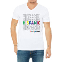 National Hispanic Heritage Month Latin America Culture  Classic V-neck Tee | Artistshot