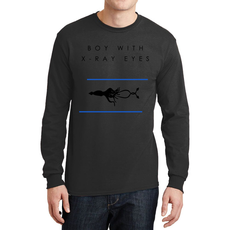 Boy With X-ray Eyes (airfix Democracies Artwork) Long Sleeve Shirts | Artistshot