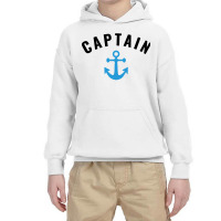 Captain Boating Sailing Youth Hoodie | Artistshot