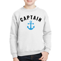 Captain Boating Sailing Youth Sweatshirt | Artistshot