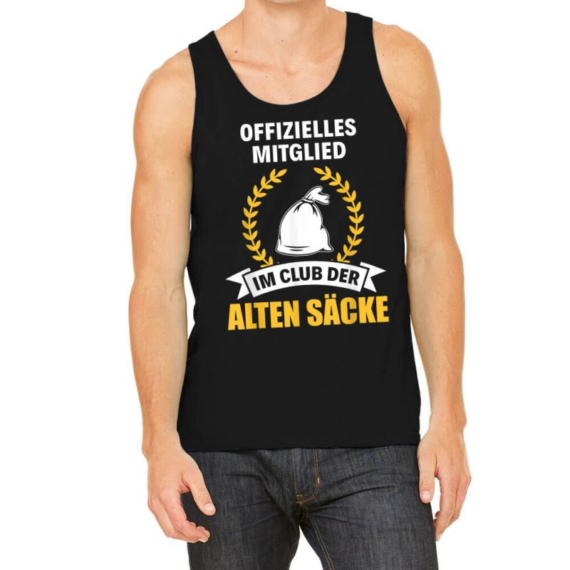 Alter Sack Birthday Grandpa Rentner Club Der Old Sacks Tank Top | Artistshot