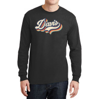 I Love Davis City Usa Retro Vintage Long Sleeve Shirts | Artistshot