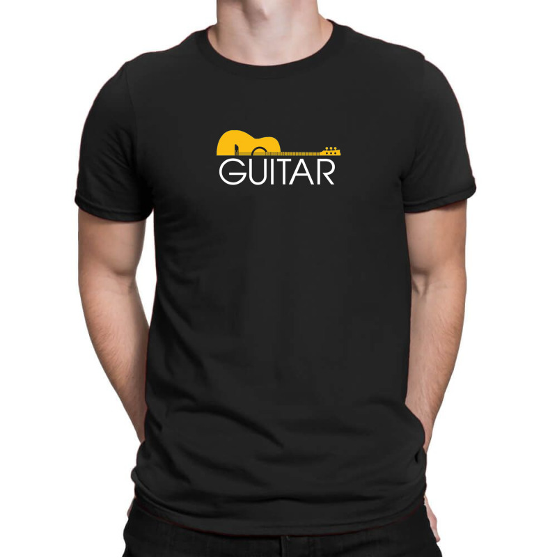 Yellow Guitar 1 T-shirt | Artistshot