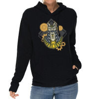 Vintage Steampunk Dog Egypt God Pharao Anubis T Shirt Lightweight Hoodie | Artistshot