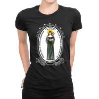 Saint Hildegard Of Bingen Scivias Catholic Mystic Visionary Tank Top Ladies Fitted T-shirt | Artistshot