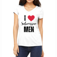 I Love Submissive Men Women's V-neck T-shirt | Artistshot