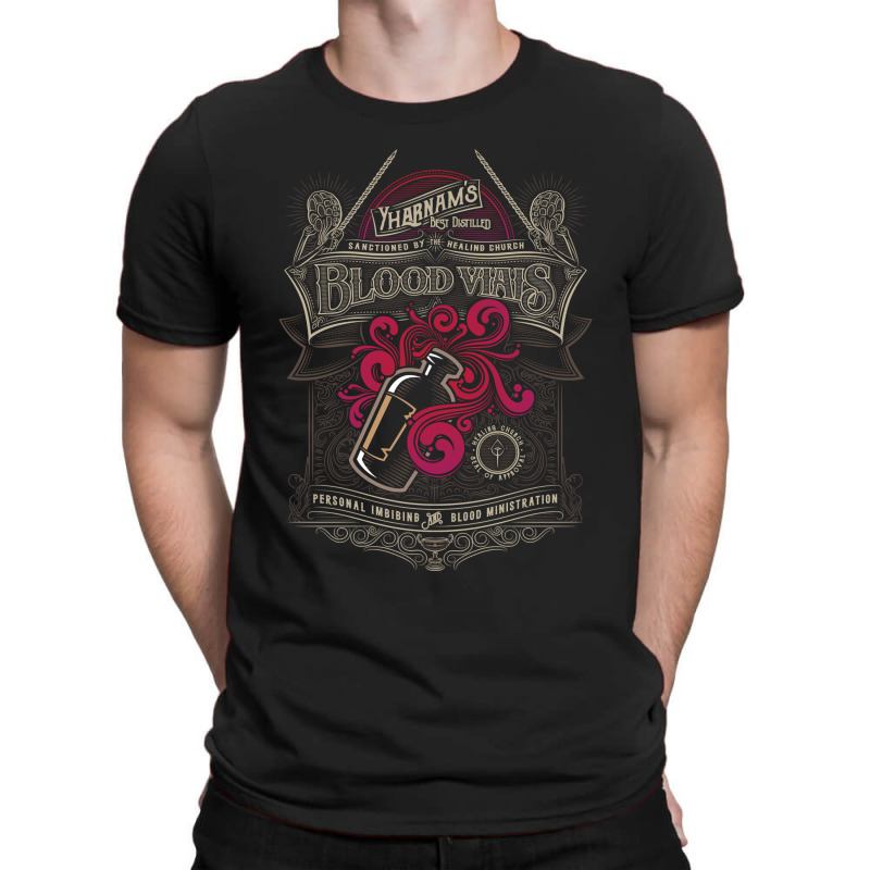 Yharnam's Blood Vials T-shirt | Artistshot