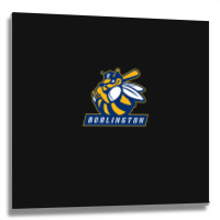 The Burlington Bees Metal Print Square | Artistshot