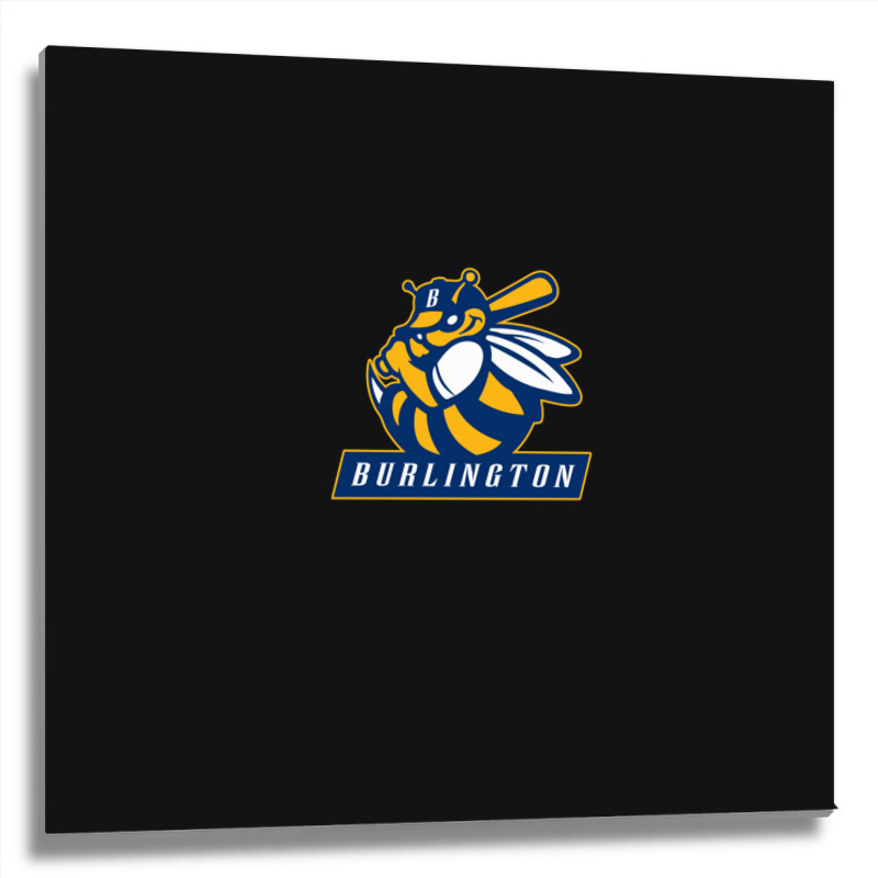 The Burlington Bees Metal Print Square | Artistshot