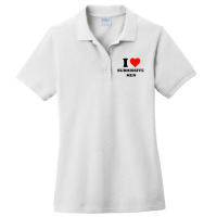 I Love Submissive Men             (4) Ladies Polo Shirt | Artistshot