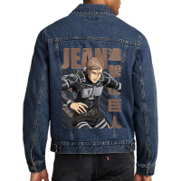 Shingeki No Kyojin Jean Kirstein Men Denim Jacket | Artistshot