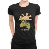 The-game-is-over-- Ladies Fitted T-shirt | Artistshot