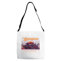 Bellingham Washington Retro Vintage 80s 90s Muscle Cars Retrowave Aest Adjustable Strap Totes | Artistshot