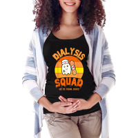 Halloween Dialysis Shirts Dialysis Technician Kidney Squad Maternity Scoop Neck T-shirt | Artistshot