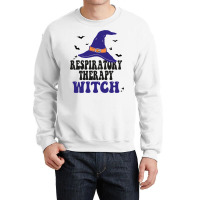 Respiratory Therapy Witch Halloween Matching Group Costume Pullover Ho Crewneck Sweatshirt | Artistshot