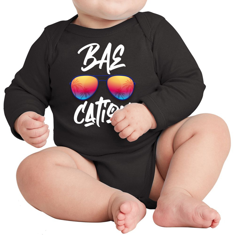 Bae Cation Vacation Docking Boat Ship Boarding Sailing Boat Pullover H Long Sleeve Baby Bodysuit | Artistshot