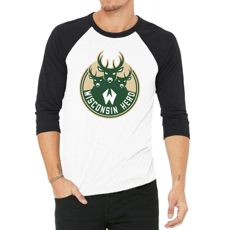 The Wisconsin Herd Basketball 3/4 Sleeve Shirt | Artistshot