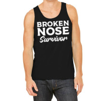 Womens Broken Nose Survivor Broken Bone Injury Recovery Tank Top Tank Top | Artistshot