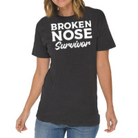 Womens Broken Nose Survivor Broken Bone Injury Recovery Tank Top Vintage T-shirt | Artistshot