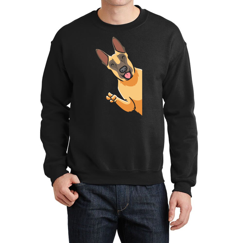 Malinois T  Shirt Malinois Dog B Elgian Shepherd Dog Crewneck Sweatshirt by gaetanonolan | Artistshot