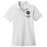 I Love Submissive Men Ladies Polo Shirt | Artistshot