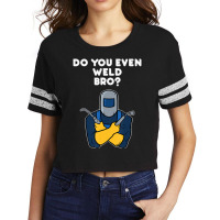 Weld Welding Squad Welder Quote Scorecard Crop Tee | Artistshot