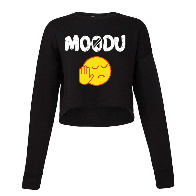 Moodu Tamil Shutup Funny Quote Cropped Sweater by TERESALIRES | Artistshot