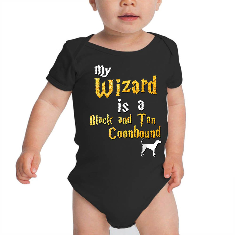 Black And Tan Coonhound Gifts   Black And Tan Coonhound Baby Bodysuit by Garnet | Artistshot