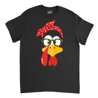 Turkey Face Glasses Leopard Thanksgiving Headband Women Girl T Shirt Classic T-shirt | Artistshot