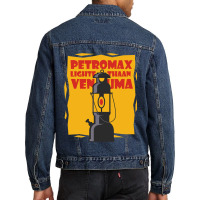 Petromax Lighte Thaan Venuma Tamil Movie Goundamani Dialogue Men Denim Jacket | Artistshot