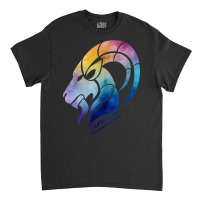 Womens Capricorn Zodiac Sign Horoscope Capricorn Symbol Colorful V Nec Classic T-shirt | Artistshot