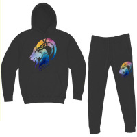 Womens Capricorn Zodiac Sign Horoscope Capricorn Symbol Colorful V Nec Hoodie & Jogger Set | Artistshot