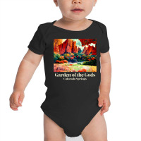 Colorado Springs Mountains And Nature Graphic Baby Bodysuit | Artistshot