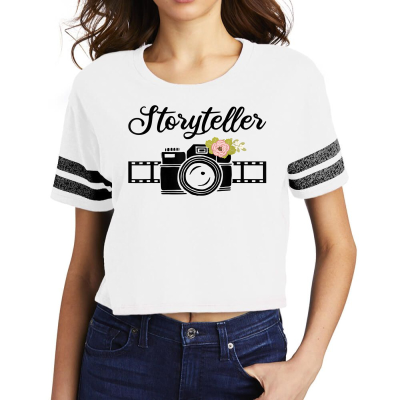 Funny Photography Art For Men Women Photographer Camera Film T Shirt Scorecard Crop Tee by cm-arts | Artistshot