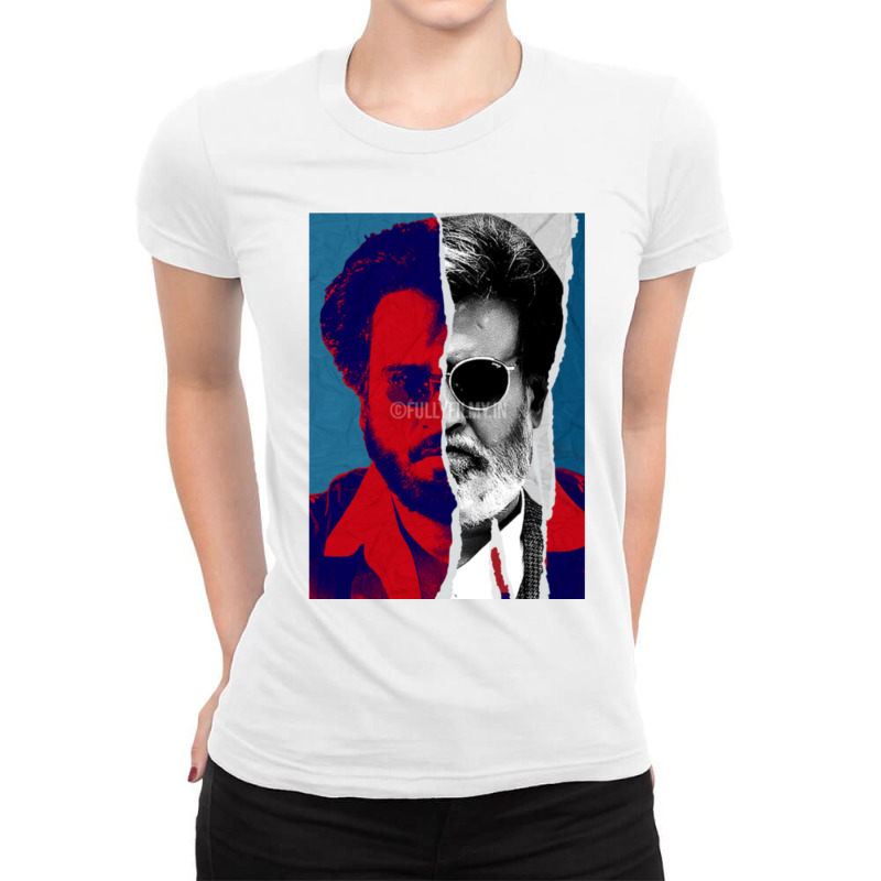 Rajini Superstar Ladies Fitted T-Shirt by STEVERAMER | Artistshot