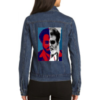 Rajini Superstar Ladies Denim Jacket | Artistshot