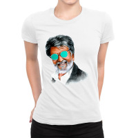 Rajinikanth Kabali Ladies Fitted T-shirt | Artistshot