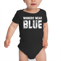 Winners Wear Blue Color War Camp Team Game Comp Boys Novelty T Shirt Baby Bodysuit | Artistshot